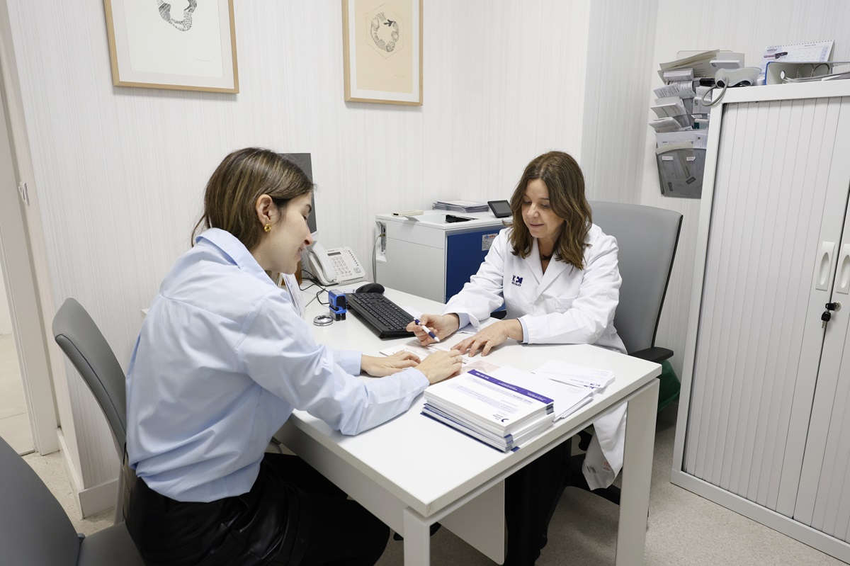 Paciente en consulta en HM IMI Toledo