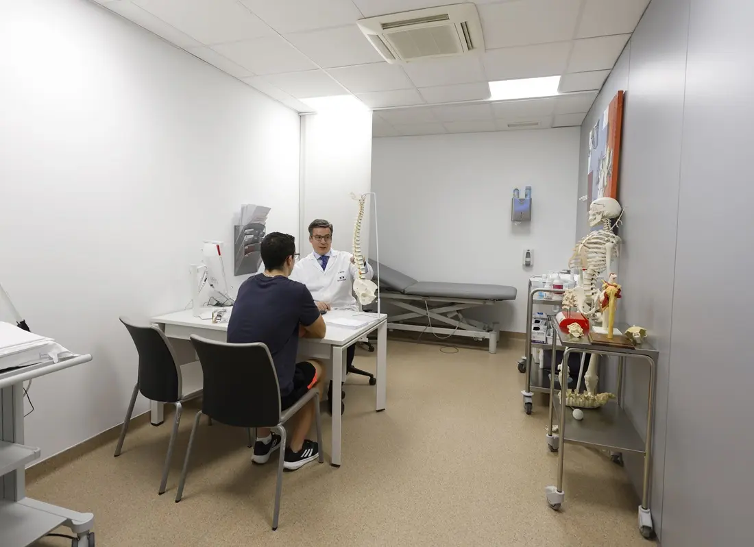 HM IMI Toledo Doctor y paciente