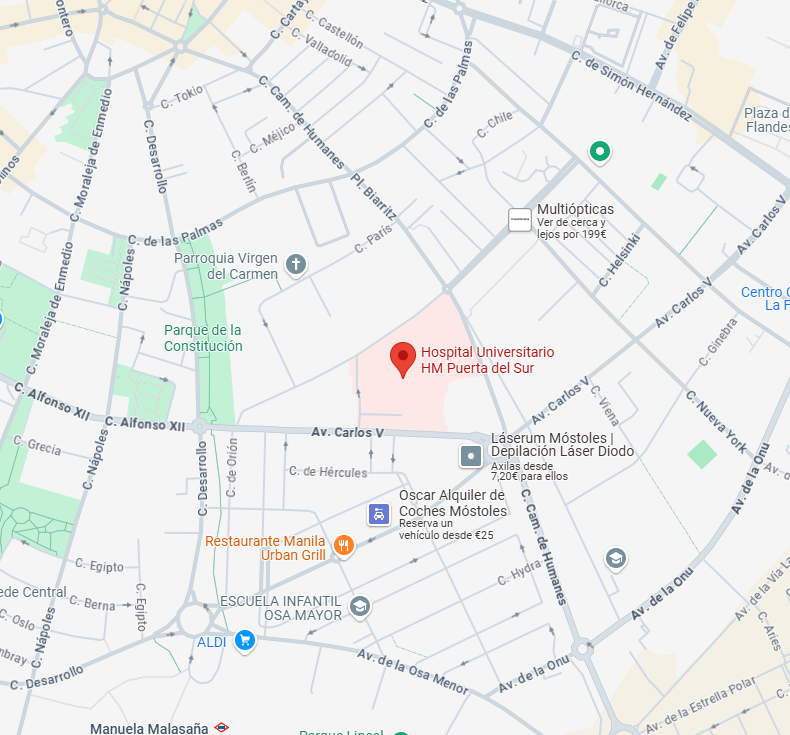 Ubicacion hm puerta sur