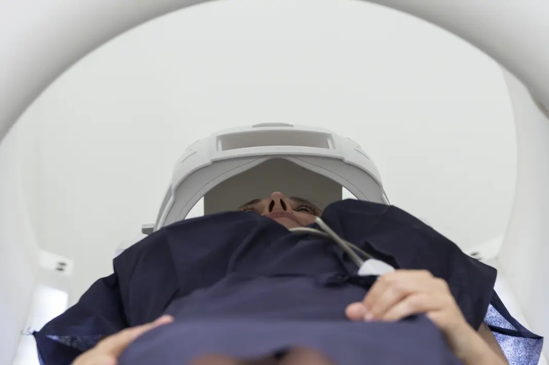 HM Puerta del Sur, paciente en una prueba PET RM